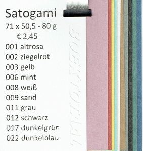 Samples Satogami