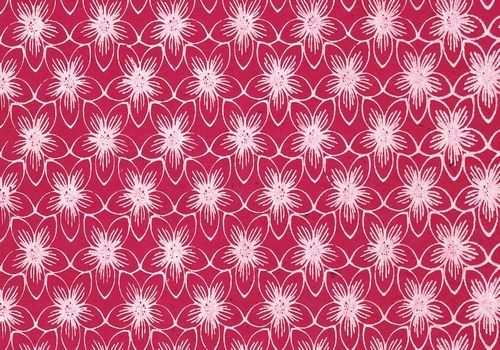 Lokta Blumendruck rot