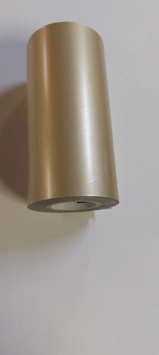 Folie rolletje - goud metallic mat