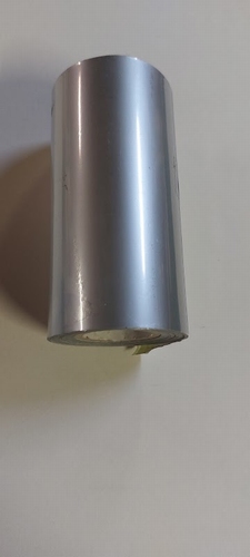 Folie rolletje - zilver metallic mat