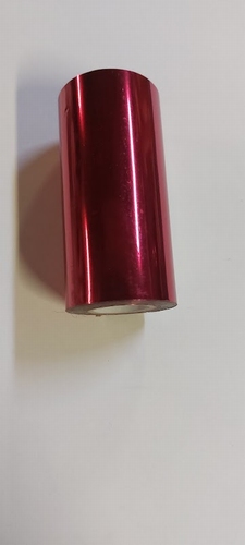 Folie rolletje - rood metallic