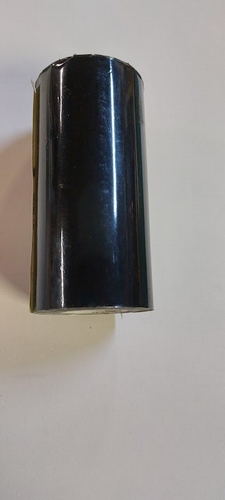 Heißprägefolie Rolle - schwarzmetallic