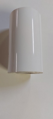 Heißprägefolie Rolle - weiß pigment