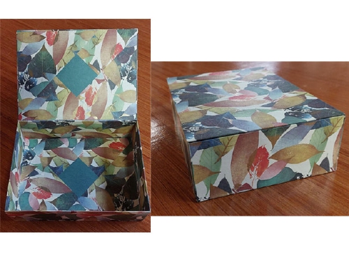 Workshop clamshell box with a hinged lid - Deposit