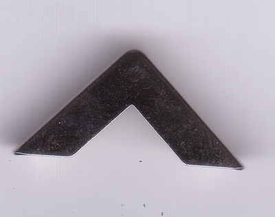 Metalen hoekje M.L.