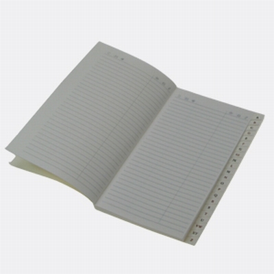 Adress book pocket size - ivory paper