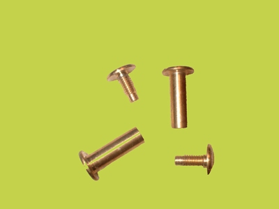 Bookbinding screws