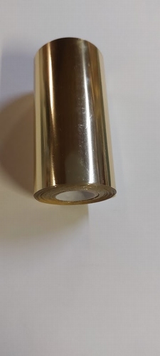 Folie rolletje - goud metallic glans - karton/papier