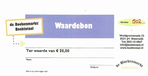 Waardebon van € 50,00