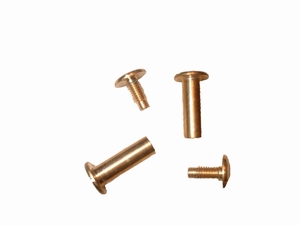 Bookbinding screws